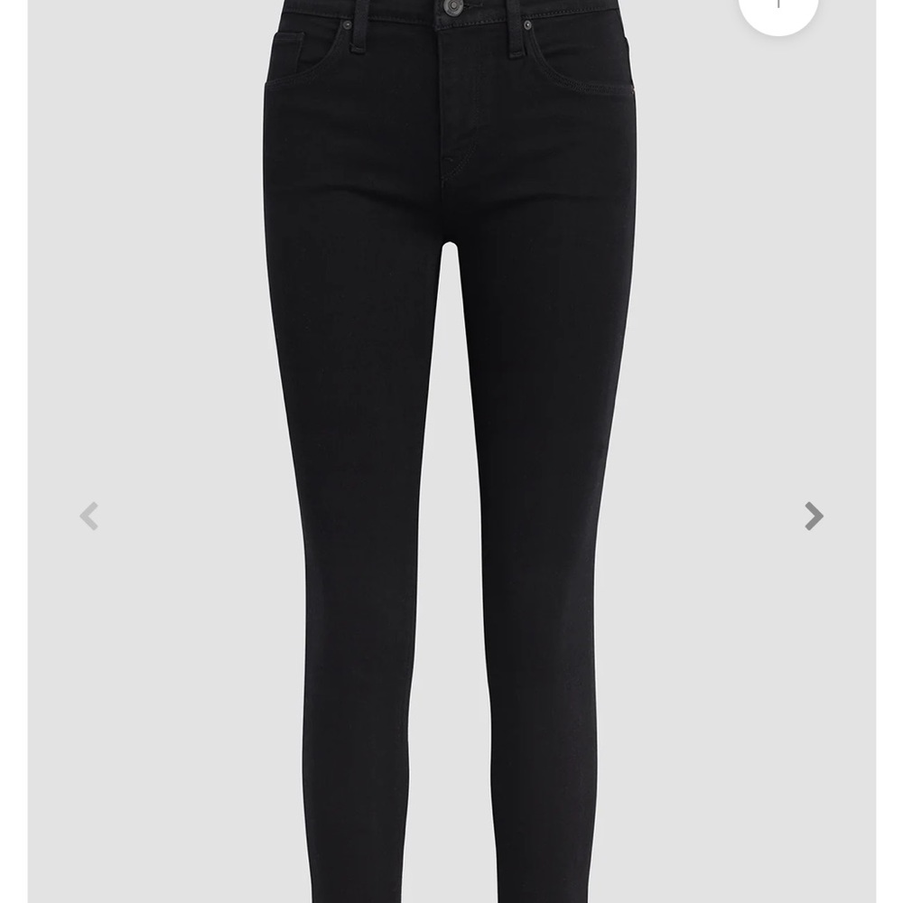 Hudson, Jeans, mid rise, faded black, women’s size 26 - Picture 7 of 10